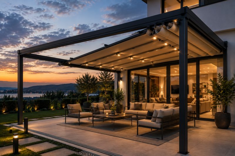Açılır Kapanır Pergola