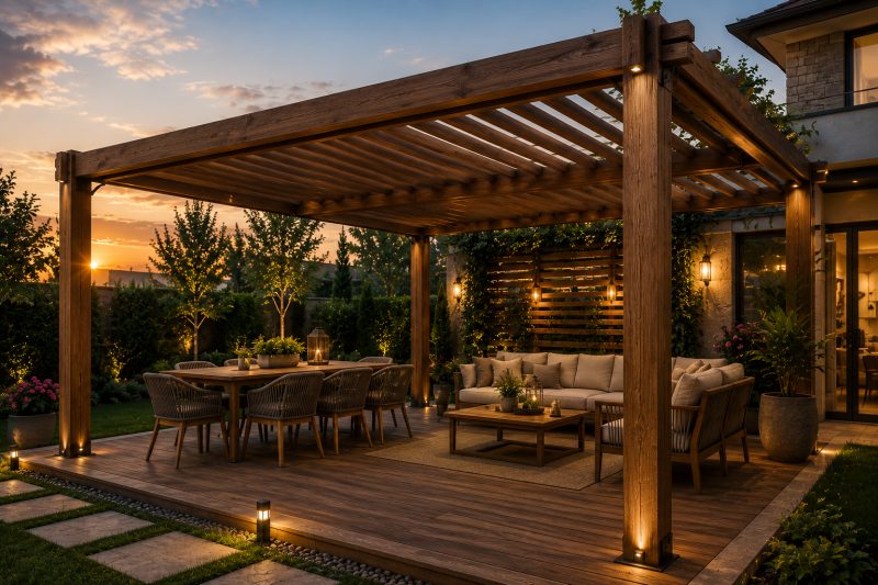 Ahşap Pergola
