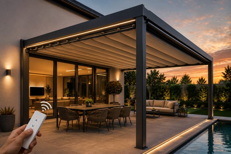 Motorlu Pergola