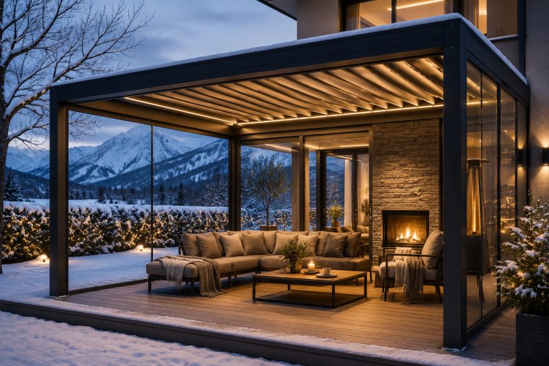 Pergola Kışın Kullanılır mı?